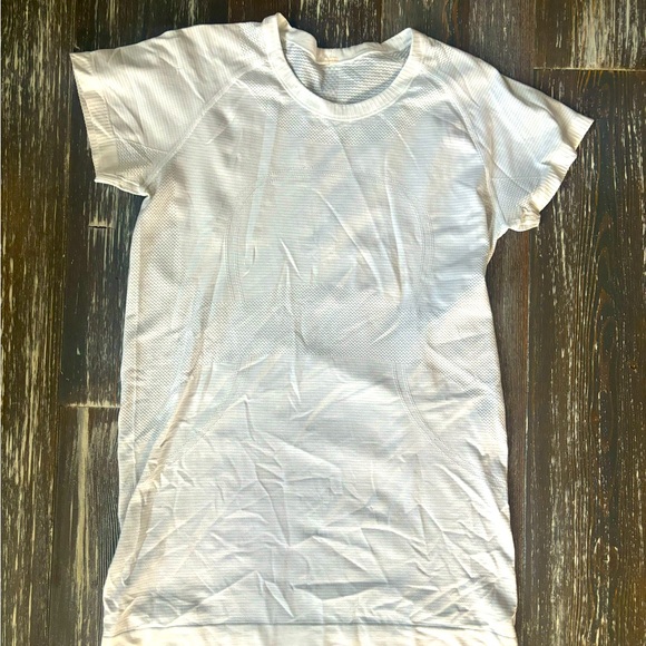 lululemon athletica Tops - Lululemon run swiftly tee white 10